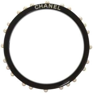 CHANEL Black Pearl Bracelet